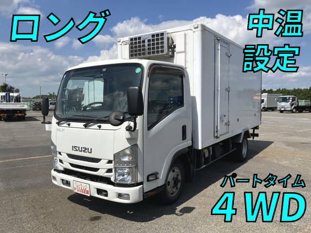 ISUZU Elf Refrigerator & Freezer Truck TKG-NMS85AN 2017 124,280km_1