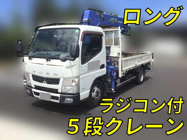 MITSUBISHI FUSO Canter Truck (With 5 Steps Of Cranes) TKG-FEA50 2014 41,553km