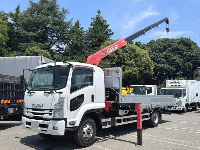 ISUZU Forward Truck (With 4 Steps Of Cranes) TKG-FRR90S2 2015 151,744km