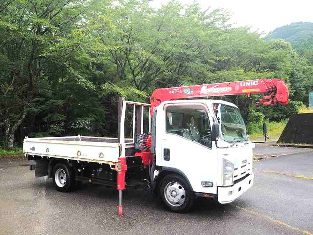 ISUZU Elf Truck (With 4 Steps Of Cranes) TKG-NPR85AR 2012 134,450km