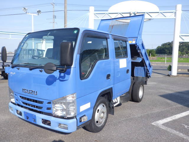 ISUZU Elf Double Cab Dump TPG-NJR85AD 2016 112,178km