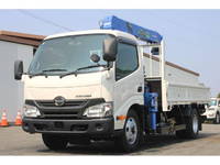 HINO Dutro Truck (With 3 Steps Of Cranes) TKG-XZU650M 2017 49,000km_3