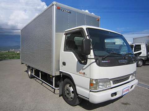 ISUZU Elf Aluminum Van KR-NPR72PAV 2004 447,191km