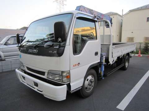 ISUZU Elf Truck (With 3 Steps Of Cranes) KR-NPR81LR 2002 221,000km