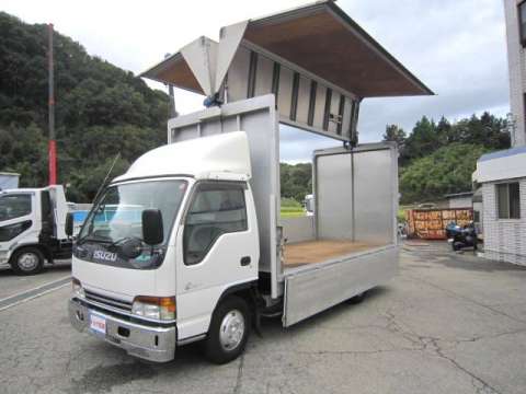 ISUZU Elf Aluminum Wing KK-NPR71LV 2001 246,041km