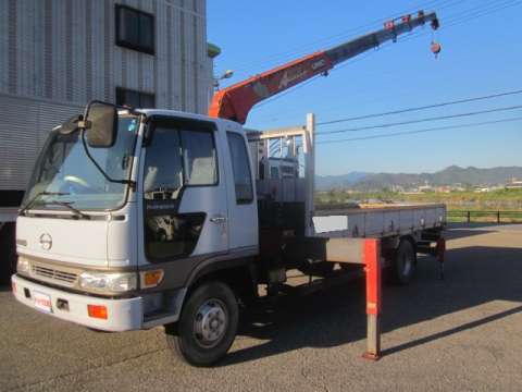 HINO Ranger Truck (With 6 Steps Of Cranes) KC-FD2JLBA 1995 100,739km