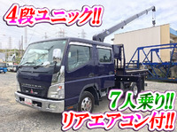 MITSUBISHI FUSO Canter Double Cab (with crane) PA-FE82DE 2005 114,230km_1