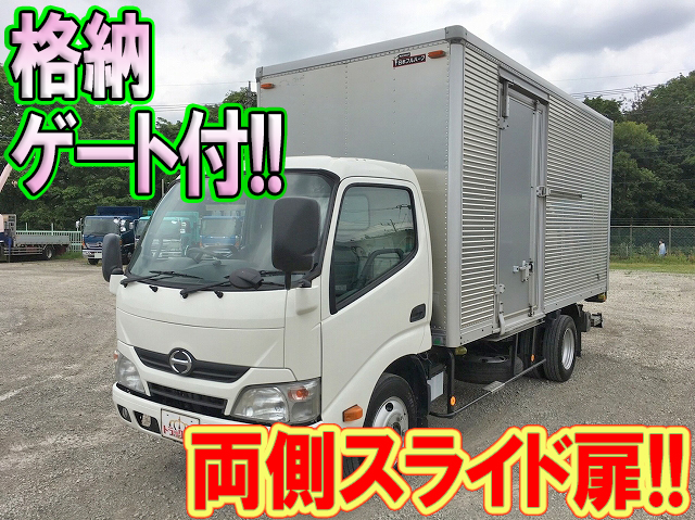 HINO Dutro Aluminum Van TKG-XZU650M 2012 45,509km