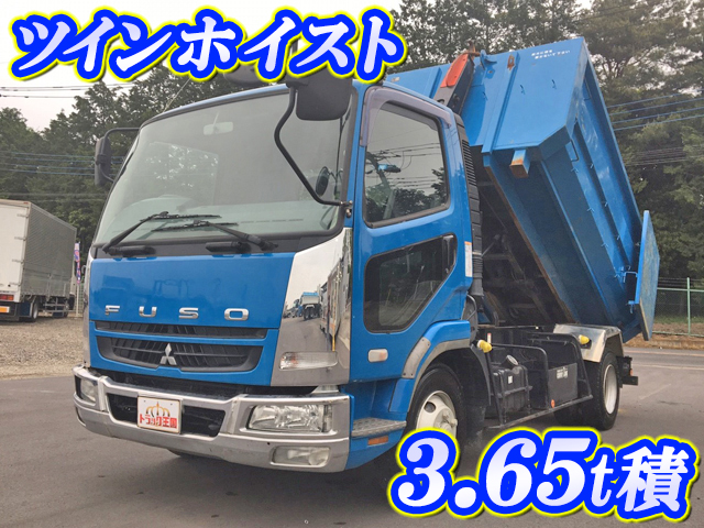 MITSUBISHI FUSO Fighter Container Carrier Truck PDG-FK71F 2007 143,834km