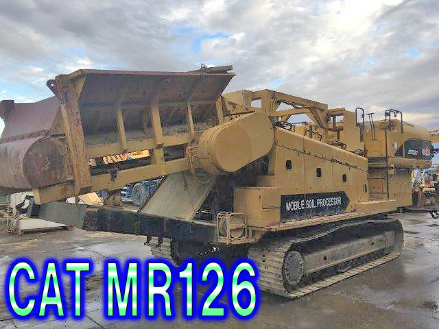 CAT  Construction Machinery MR126 2004 2,815h