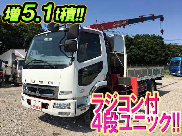 MITSUBISHI FUSO Fighter Truck (With 4 Steps Of Unic Cranes) PA-FK71RX 2006 22,824km