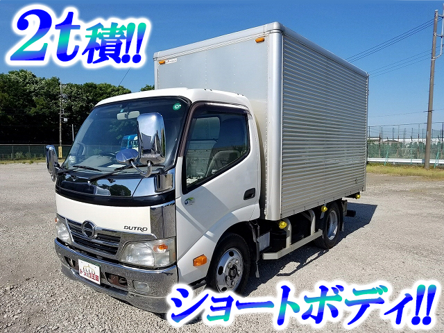 HINO Dutro Aluminum Van BKG-XZU508M 2009 209,346km