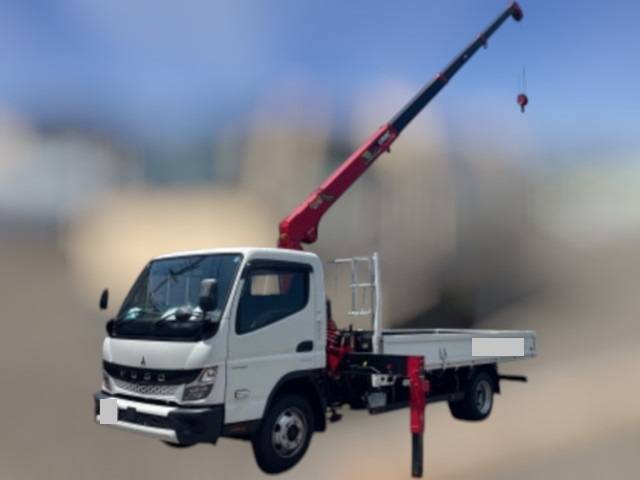 MITSUBISHI FUSO Canter Truck (With 4 Steps Of Cranes) 2PG-FEB90 2023 14,292km_1