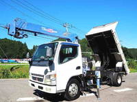 MITSUBISHI FUSO Canter Dump (With Crane) PA-FE73DEN 2005 93,433km_3