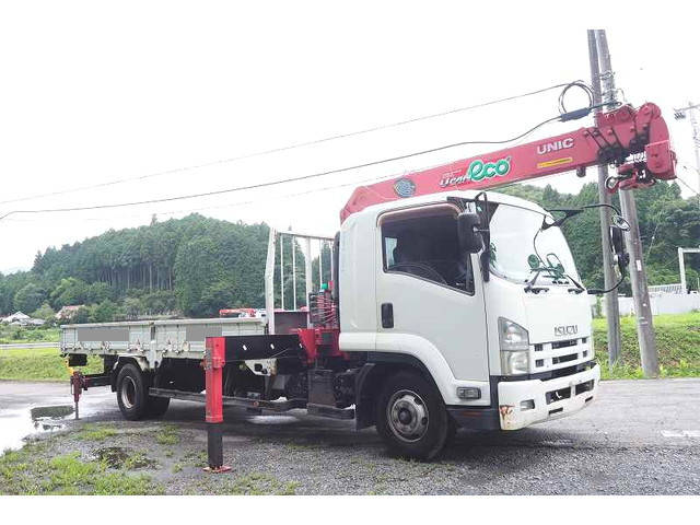 ISUZU Forward Truck (With 6 Steps Of Cranes) TKG-FRR90S2 2012 450,197km