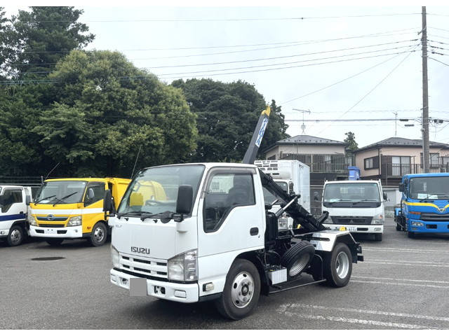 ISUZU Elf Container Carrier Truck TKG-NKR85AN 2013 55,800km