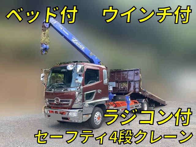 HINO Ranger Safety Loader (With 4 Steps Of Cranes) KK-FD1JLEA 2003 801,143km