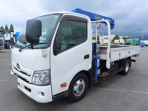 HINO Dutro Truck (With 3 Steps Of Cranes) 2RG-XZU712M 2019 33,500km_1