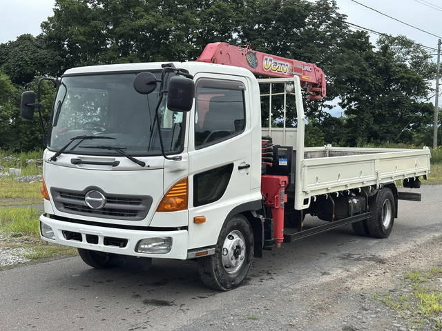 HINO Ranger Truck (With 4 Steps Of Cranes) BKG-FC7JKYA 2011 181,036km