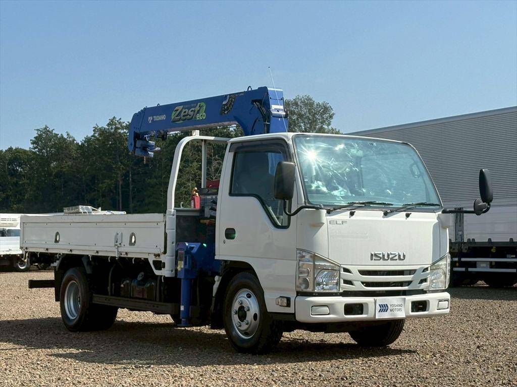 ISUZU Elf Truck (With 4 Steps Of Cranes) TPG-NKR85AR 2017 24,000km