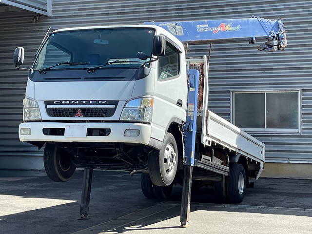 MITSUBISHI FUSO Canter Truck (With 5 Steps Of Cranes) KK-FE83EGN 2004 28,000km
