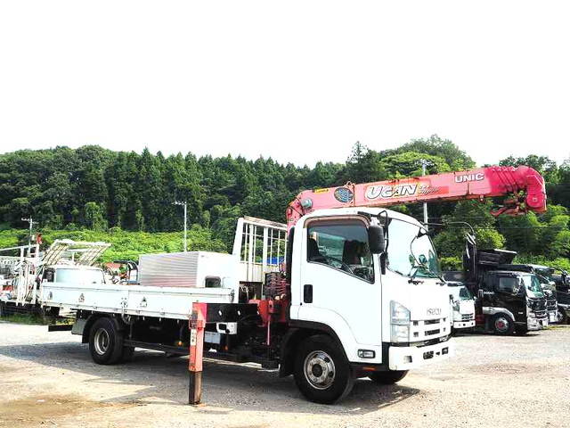 ISUZU Forward Truck (With 5 Steps Of Cranes) PKG-FRR90S2 2010 -