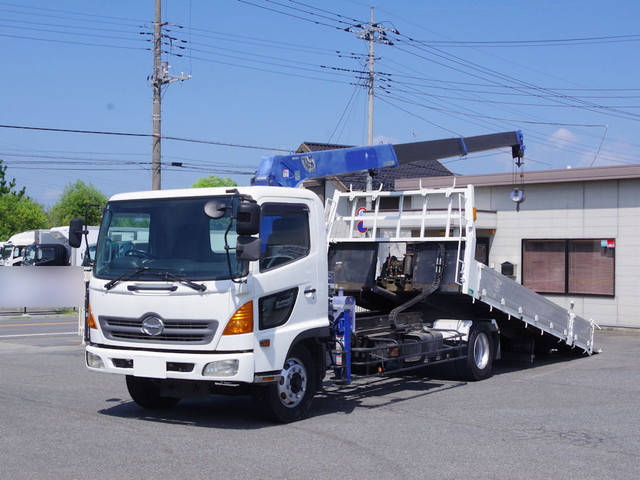 HINO Ranger Safety Loader (With 3 Steps Of Cranes) BDG-FJ7JKWA 2008 479,000km