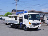 HINO Ranger Safety Loader (With 3 Steps Of Cranes) BDG-FJ7JKWA 2008 479,000km_3