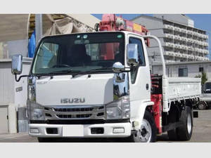 ISUZU Elf Truck (With 3 Steps Of Cranes) TKG-NKR85R 2013 74,796km_1