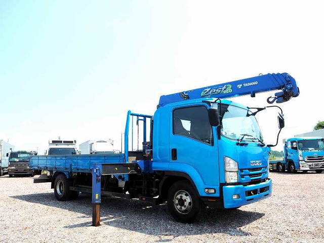 ISUZU Forward Truck (With 4 Steps Of Cranes) TKG-FRR90S2 2016 100,255km