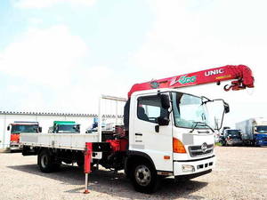 HINO Ranger Truck (With 4 Steps Of Cranes) TKG-FC9JKAP 2012 78,413km_1