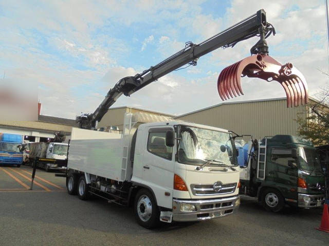 HINO Ranger Truck (With 4 Steps Of Cranes) BDG-GK8JLWA 2007 359,180km