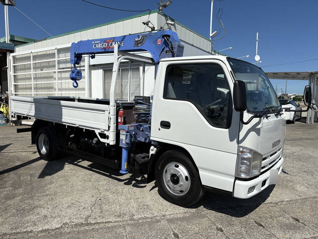 ISUZU Elf Truck (With 3 Steps Of Cranes) BKG-NKR85AR 2007 26,500km