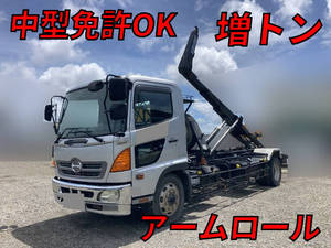 HINO Ranger Container Carrier Truck BKG-GC7JKYA 2009 386,972km_1