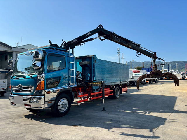 HINO Ranger Scrap Transport Truck LKG-FE7JLAA 2011 192,000km