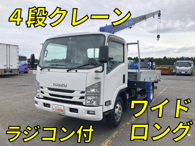 ISUZU Elf Truck (With 4 Steps Of Cranes) TRG-NPR85AR 2017 62,664km