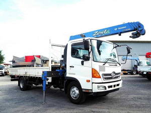 HINO Ranger Truck (With 4 Steps Of Cranes) TKG-FC9JKAP 2012 81,523km_1