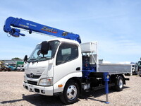 HINO Dutro Truck (With 3 Steps Of Cranes) TKG-XZU695M 2015 162,990km_1
