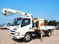 HINO Dutro Truck (With 3 Steps Of Cranes) TKG-XZU695M 2015 162,978km_3