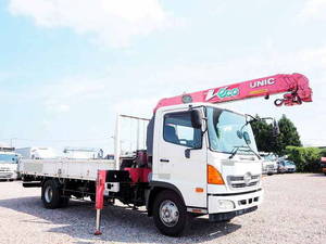 HINO Ranger Truck (With 4 Steps Of Cranes) TKG-FC9JKAP 2012 64,436km_1