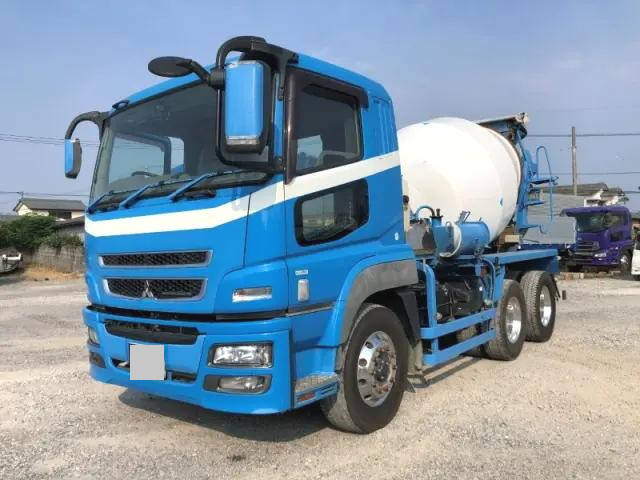 MITSUBISHI FUSO Super Great Mixer Truck QKG-FV60VX 2015 226,000km