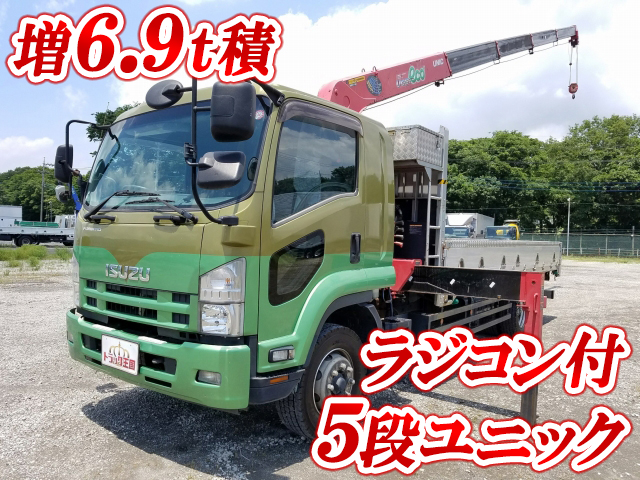 ISUZU Forward Truck (With 5 Steps Of Unic Cranes) LKG-FTR90S2 2012 234,550km