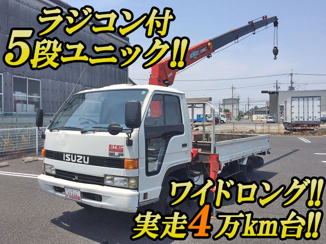 ISUZU Elf Truck (With 5 Steps Of Unic Cranes) U-NPR66LR 1991 41,301km