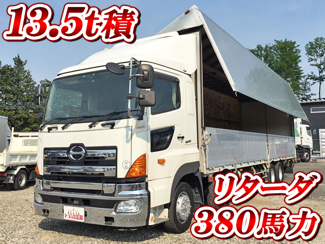 HINO Profia Aluminum Wing LKG-FW1EXBG 2011 643,207km