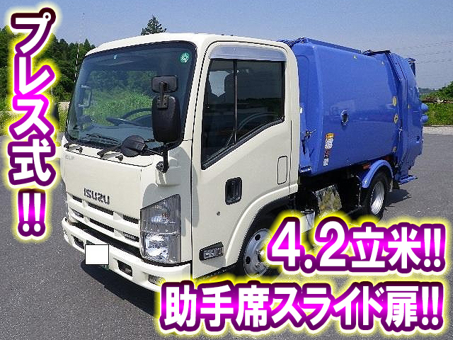 ISUZU Elf Garbage Truck BKG-NMR85AN 2011 142,100km
