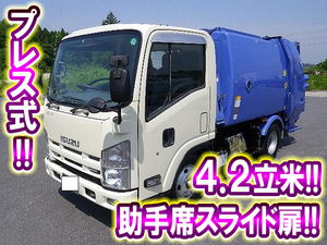 ISUZU Elf Garbage Truck BKG-NMR85AN 2011 142,100km_1