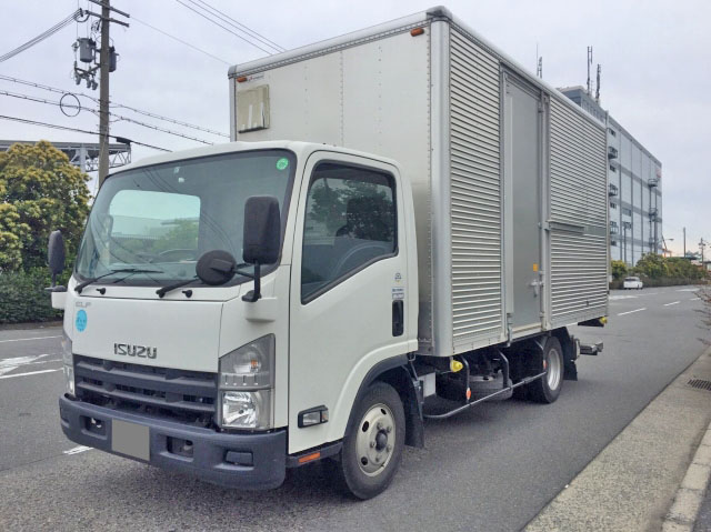 ISUZU Elf Aluminum Van SKG-NPR85AN 2012 114,000km