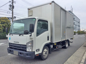 ISUZU Elf Aluminum Van SKG-NPR85AN 2012 114,000km_1