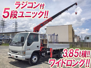 ISUZU Elf Truck (With 5 Steps Of Unic Cranes) KR-NPR72LR 2004 43,741km_1