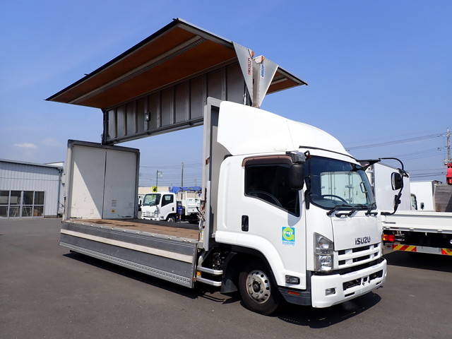 ISUZU Forward Aluminum Wing TKG-FRR90S2 2015 308,400km